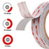 Double Sided Tape, Heavy Duty Mounting Tape, 4950 VHB, 1in x 15ft, White, Made in USA, Waterproof Mounting Tape